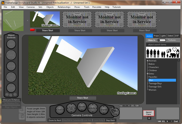 电影分镜头制作软件FrameForge 4 pro破解版