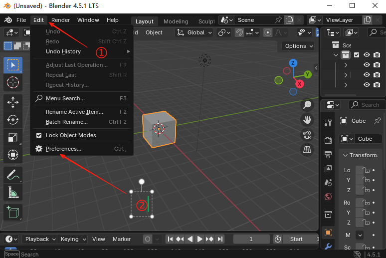 Blender(3D建模软件)